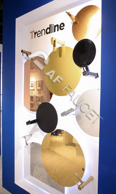 RTAC1400-PVD Медь, PVD Розовое золото, PVD ZrN золото, TiN золото покрытия, PVD матовые покрытия, PVD щетка золото